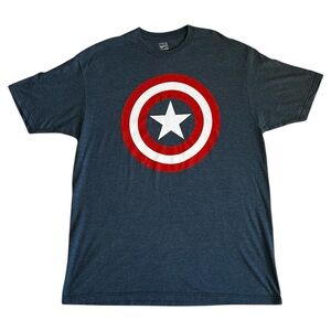 Marvel Captain America Men’s T-Shirt- Size XL